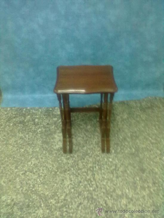 Vintage: MESAS NIDO VINTAGE MADERA - Foto 1