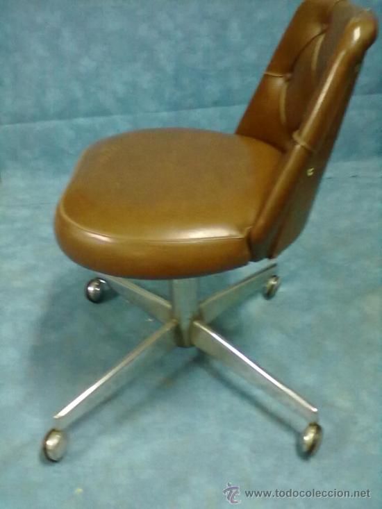 Vintage: SILLA GIRATORIA CAPITONE VINTAGE - Foto 2