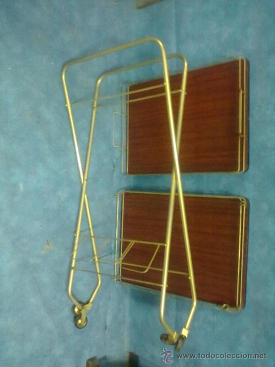 Vintage: CARRO DE BEBIBAS CAMARERA ERDECOR - Foto 3