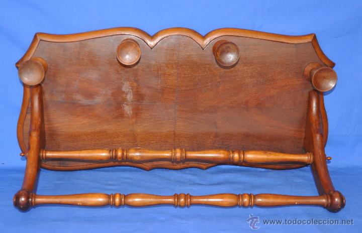 Vintage: Percha de madera. - Foto 3