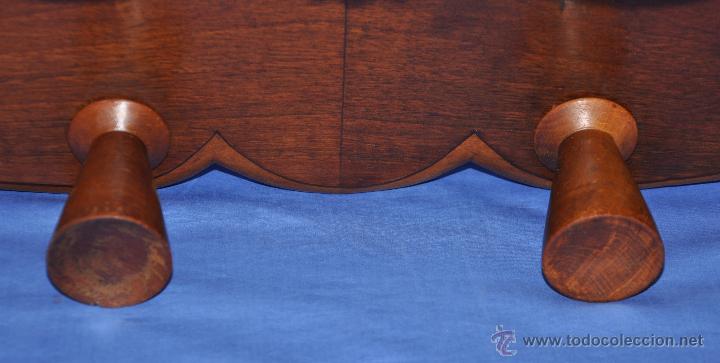 Vintage: Percha de madera. - Foto 5