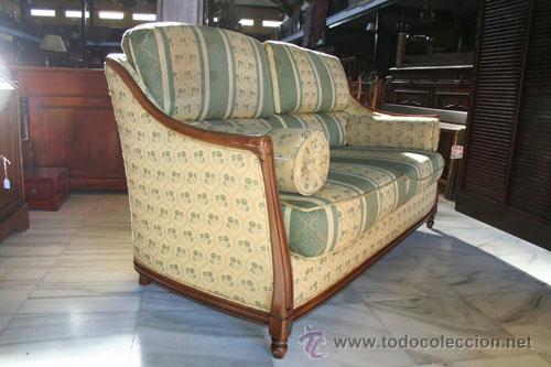 Vintage: SOFA Y SILL&Oacute;N EN CEREZO REF.5597 - Foto 3
