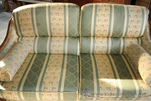 Vintage: SOFA Y SILL&Oacute;N EN CEREZO REF.5597 - Foto 5