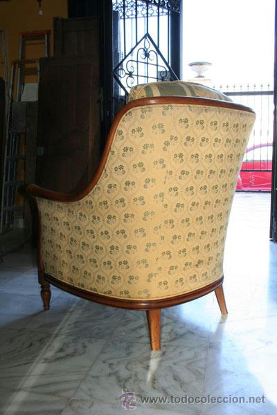 Vintage: SOFA Y SILL&Oacute;N EN CEREZO REF.5597 - Foto 8