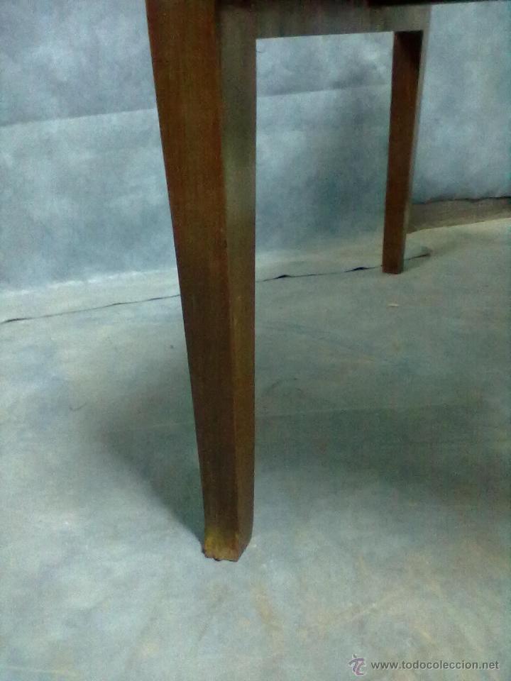 Vintage: MESA AUXILIAR BAJA SOFA CAFE - Foto 3