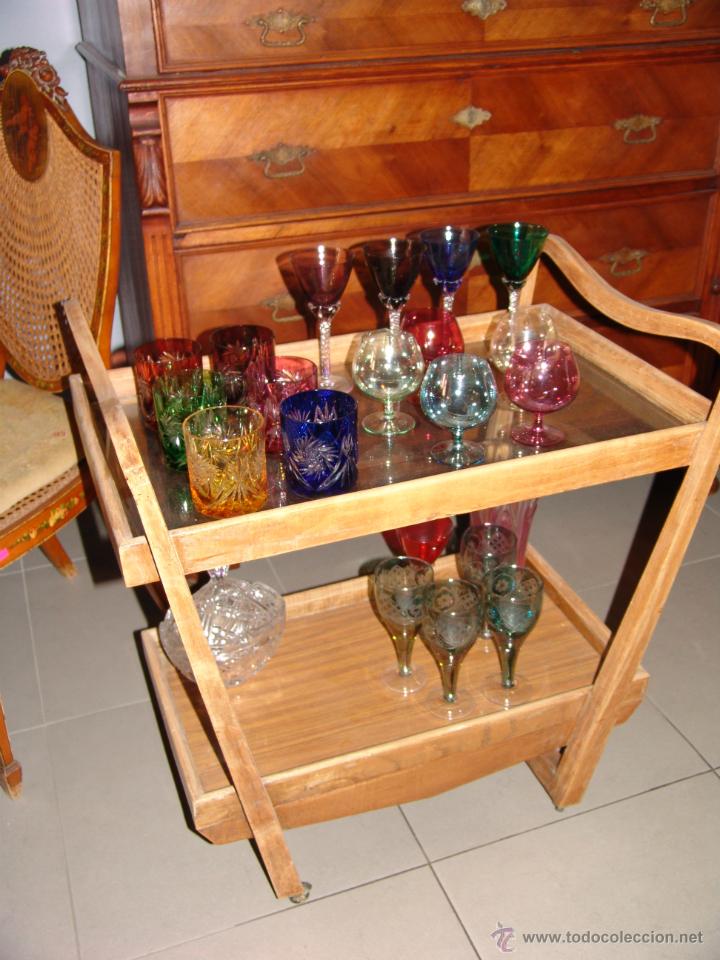 Vintage: MESA CAMARERA VINTAGE CON RUEDAS - Foto 2