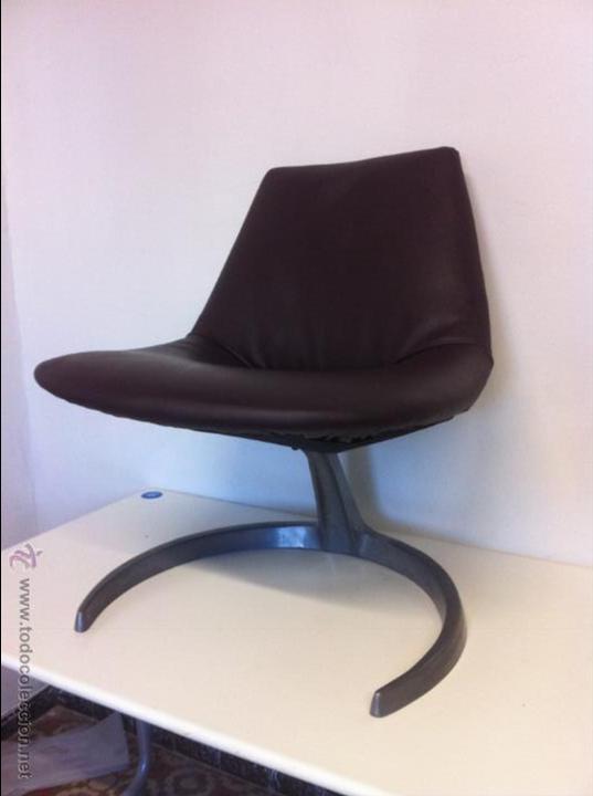 Vintage: sillon vintage con pie de aluminio - Foto 1