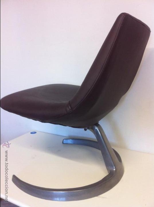 Vintage: sillon vintage con pie de aluminio - Foto 3