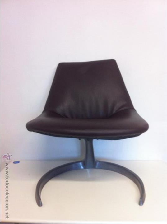 Vintage: sillon vintage con pie de aluminio - Foto 5
