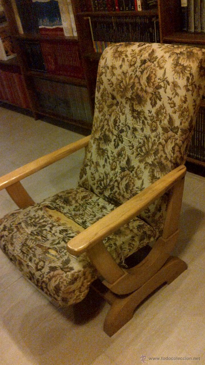 Vintage: SILLON BALANCIN MECEDORA - Foto 3