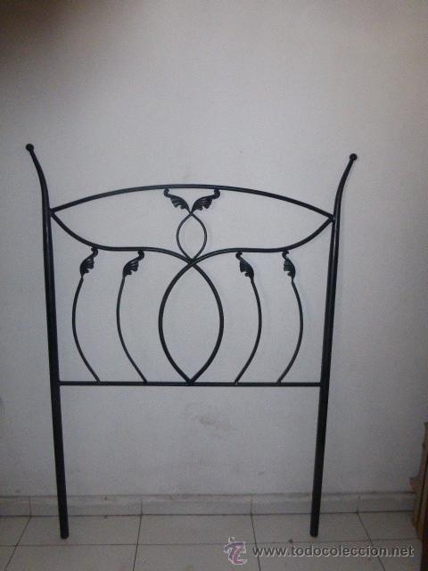 Vintage: CABEZAL DE FORJA PARA CAMA DE 90 CM. - Foto 1