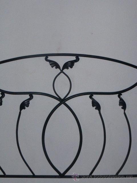 Vintage: CABEZAL DE FORJA PARA CAMA DE 90 CM. - Foto 2