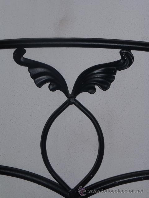 Vintage: CABEZAL DE FORJA PARA CAMA DE 90 CM. - Foto 3
