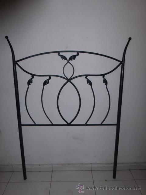 Vintage: CABEZAL DE FORJA PARA CAMA DE 90 CM. - Foto 6