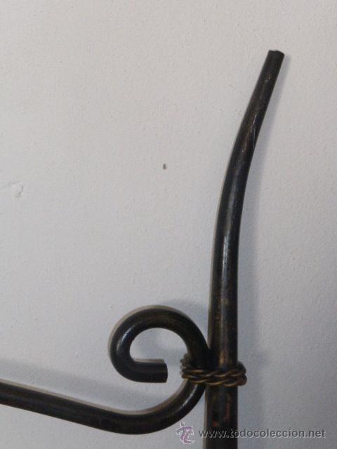 Vintage: CABEZAL DE FORJA PARA CAMA DE 150 CM. - Foto 4