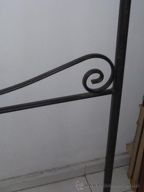 Vintage: CABEZAL DE FORJA PARA CAMA DE 150 CM. - Foto 5
