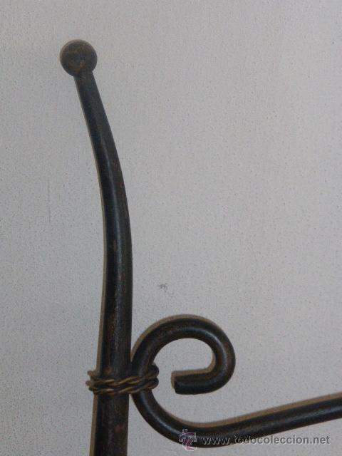 Vintage: CABEZAL DE FORJA PARA CAMA DE 150 CM. - Foto 6