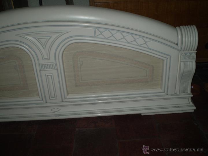 Vintage: CABECERO BLANCO - Foto 2
