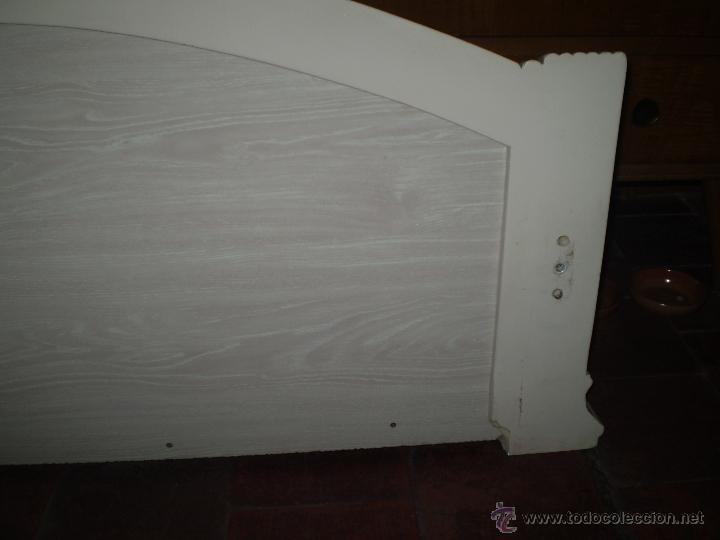 Vintage: CABECERO BLANCO - Foto 5
