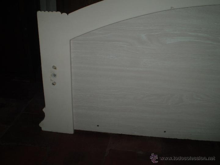Vintage: CABECERO BLANCO - Foto 6