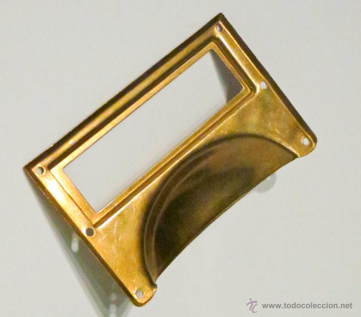 Vintage: Tirador de Caj&oacute;n con Ventanilla Estilo Antiguo - Foto 4