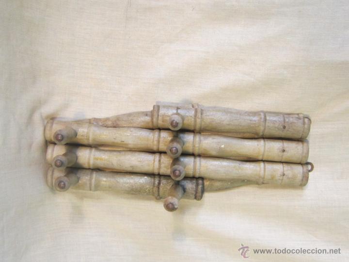 Vintage: PERCHERO DE PARED  EN MADERA PLEGABLE - Foto 6