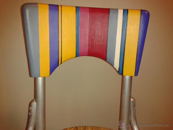 Vintage: Silla giratoria de taller - Foto 2