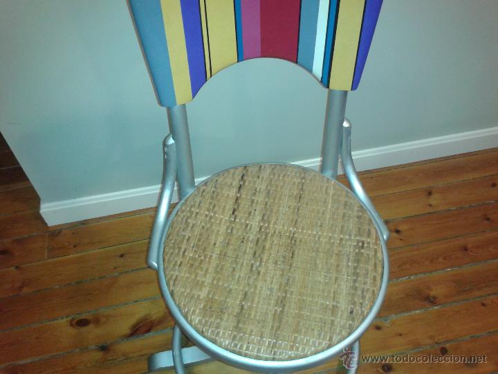 Vintage: Silla giratoria de taller - Foto 3