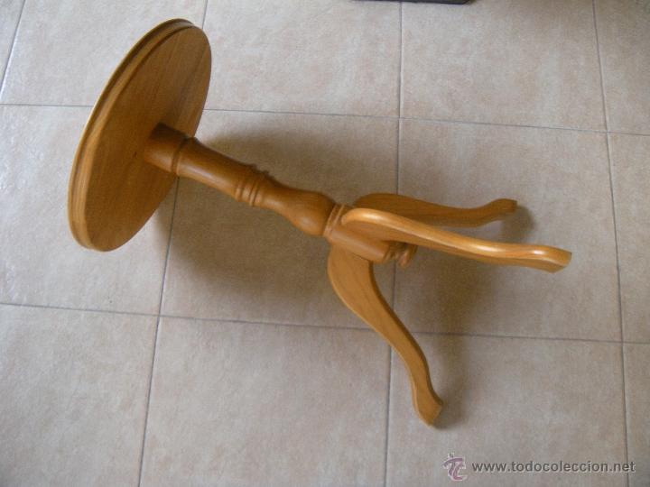 Vintage: MESA AUXILIAR REDONDA - Foto 4