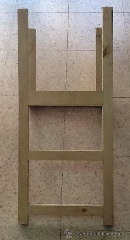 Vintage: Sillas / madera de chopo / - Foto 2