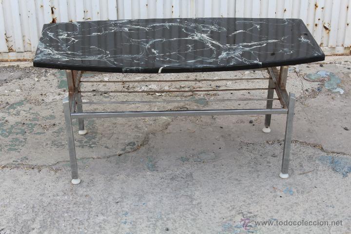 Vintage: MESA BAJA DE LOS A&Ntilde;OS 70 - Foto 3