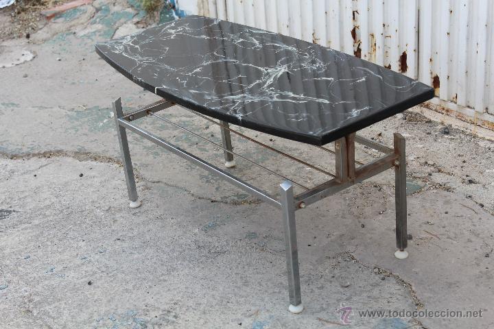Vintage: MESA BAJA DE LOS A&Ntilde;OS 70 - Foto 6