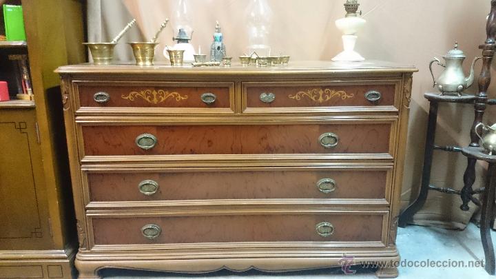 Vintage: COMODA DE 5 CAJONES - Foto 1