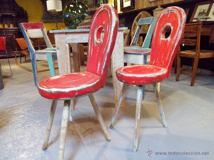 Vintage: SILLAS ROJAS - Foto 3