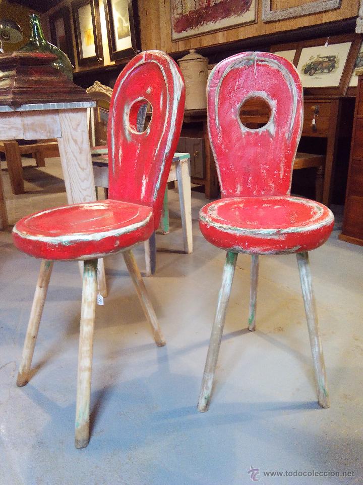 Vintage: SILLAS ROJAS - Foto 5