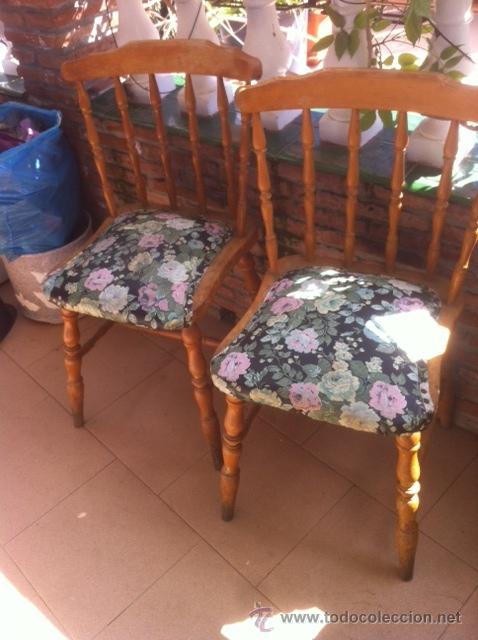 Vintage: SILLAS DE MADERA VINTAGE - Foto 5