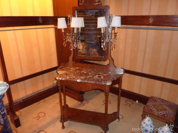 Vintage: ANTIGUO TOCADOR. - Foto 6