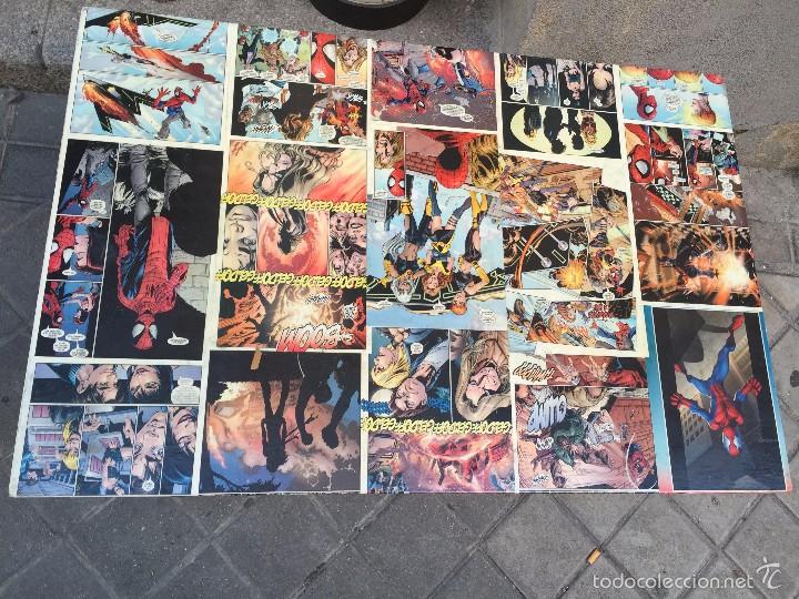 Vintage: MESA POP EN HIERRO FORRADA DE COMICS - Foto 1
