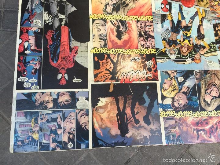 Vintage: MESA POP EN HIERRO FORRADA DE COMICS - Foto 2