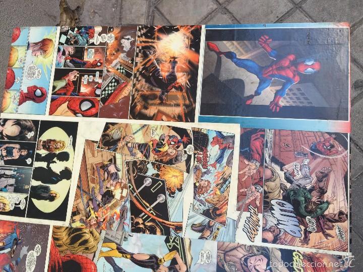 Vintage: MESA POP EN HIERRO FORRADA DE COMICS - Foto 3