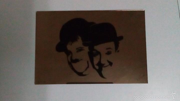 Vintage: Espejo pintado a mano - Foto 1