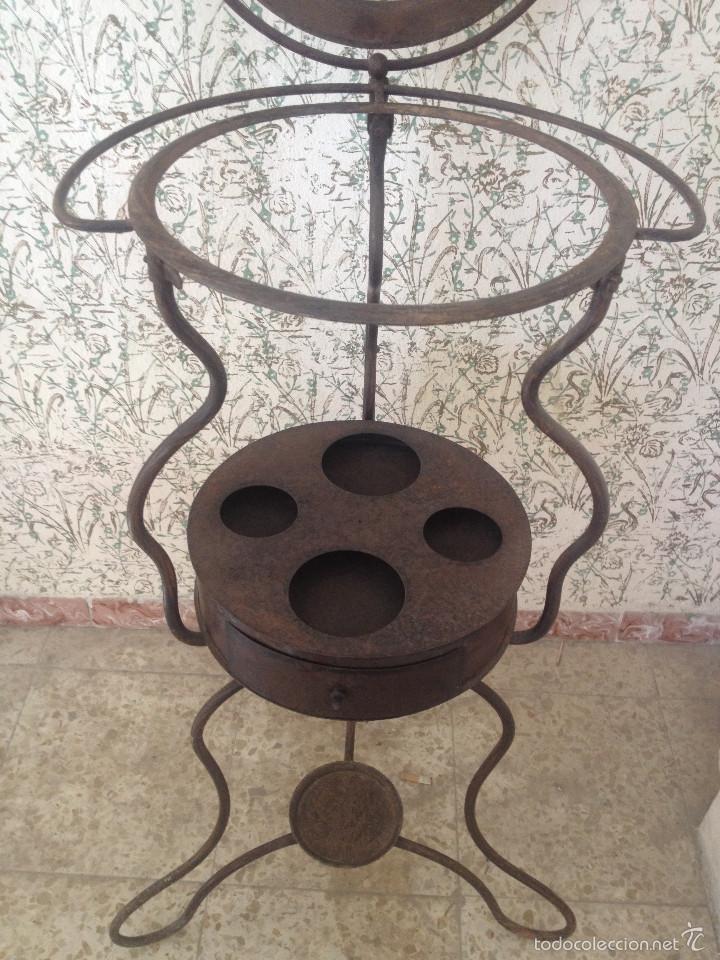 Vintage: LAVABO ESTRUCTURA DE HIERRO CON CAJ&Oacute;N - Foto 4