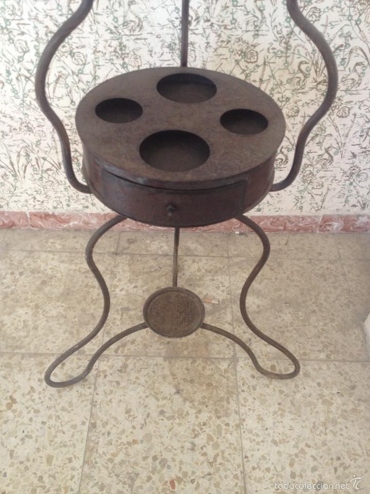 Vintage: LAVABO ESTRUCTURA DE HIERRO CON CAJ&Oacute;N - Foto 5