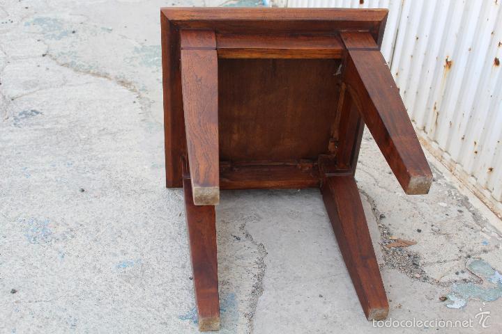 Vintage: mesa auxiliar en madera - Foto 3