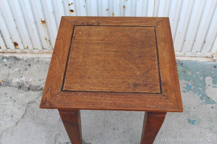 Vintage: mesa auxiliar en madera - Foto 4