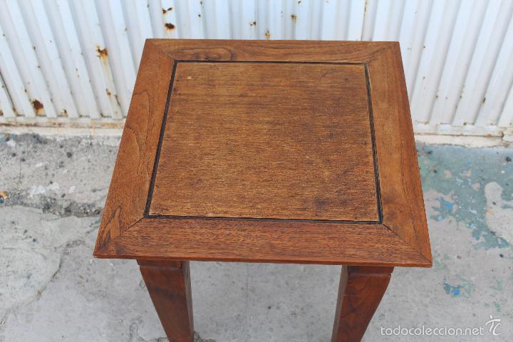 Vintage: mesa auxiliar en madera - Foto 5