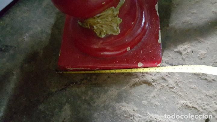 Vintage: COLUMNA ROJA CON RELIEVE - Foto 9