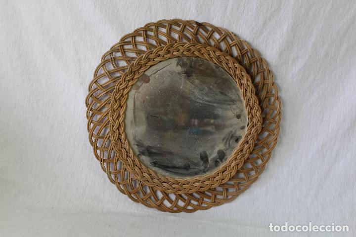 Vintage: espejo en bambu - Foto 4