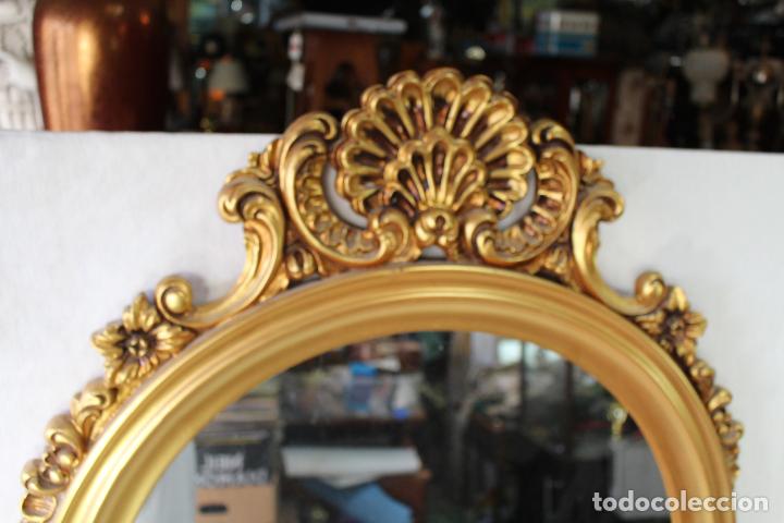 Vintage: espejo en resina dorada - Foto 3