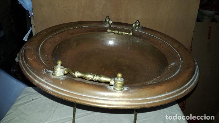 Vintage: BRASERO CON PIE METAL - Foto 2